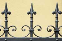 Wrought Iron Fence Top